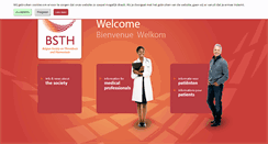 Desktop Screenshot of bsth.be