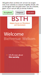 Mobile Screenshot of bsth.be