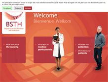 Tablet Screenshot of bsth.be